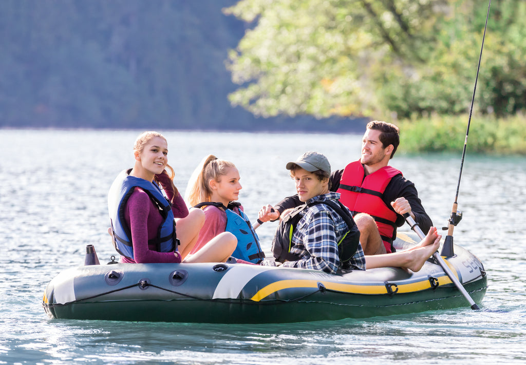 Intex Seahawk 4 Boat Set 68351